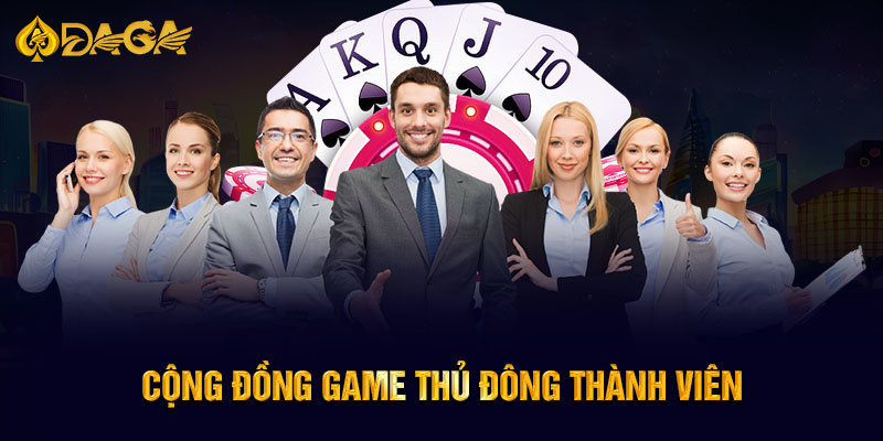 Cộng đồng game thủ đông thành viên