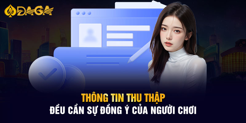 Thông tin thu thập đều cần sự đồng ý của người chơi