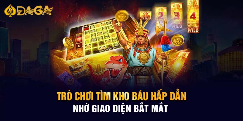 Trò chơi tìm kho báu hấp dẫn nhờ giao diện bắt mắt 